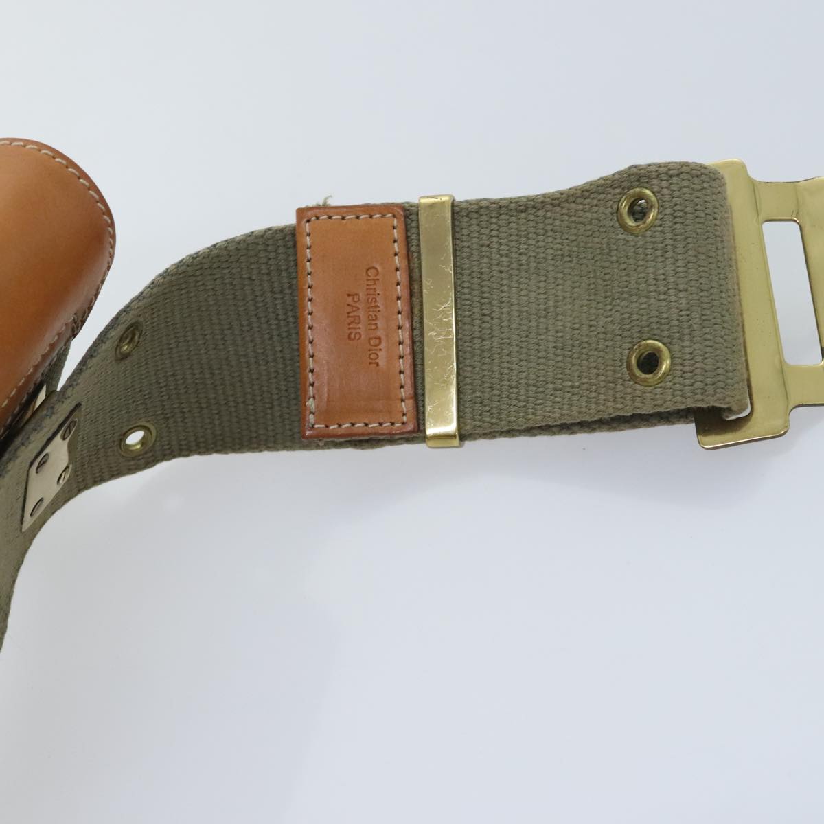 Vintage Christian Dior Trotter Monogram Waist Pouch Belt Bag