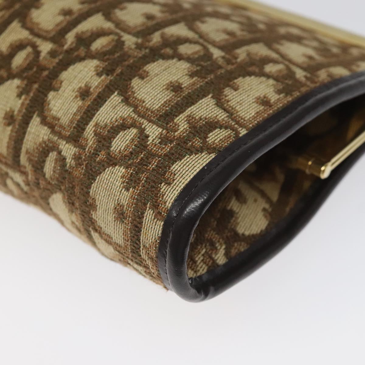 Vintage Christian Dior Trotter Monogram Clutch Purse