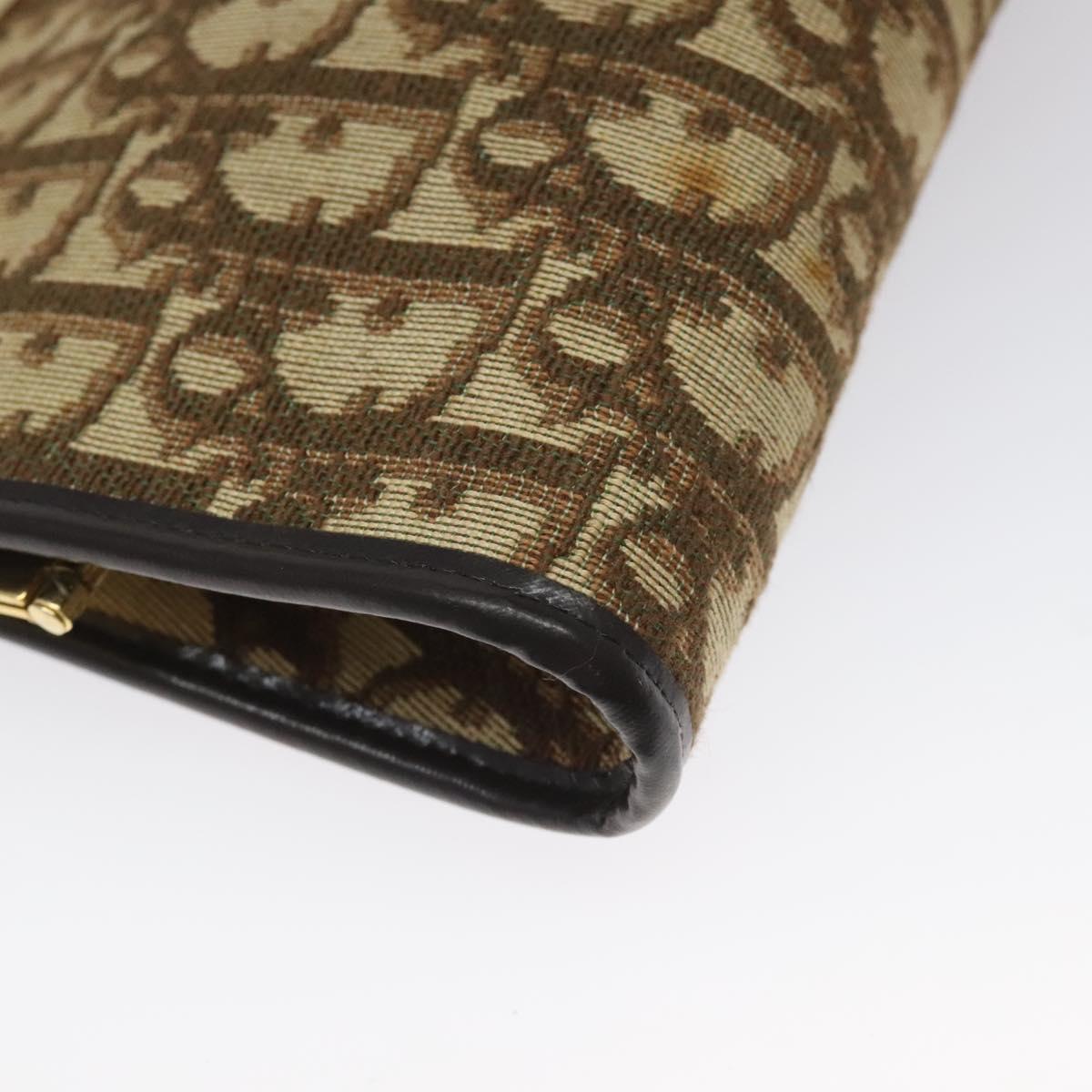 Vintage Christian Dior Trotter Monogram Clutch Purse