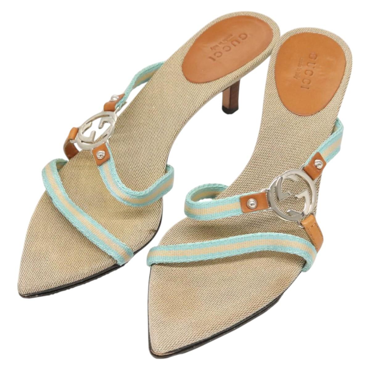 Vintage 2000's Gucci Strap Heels