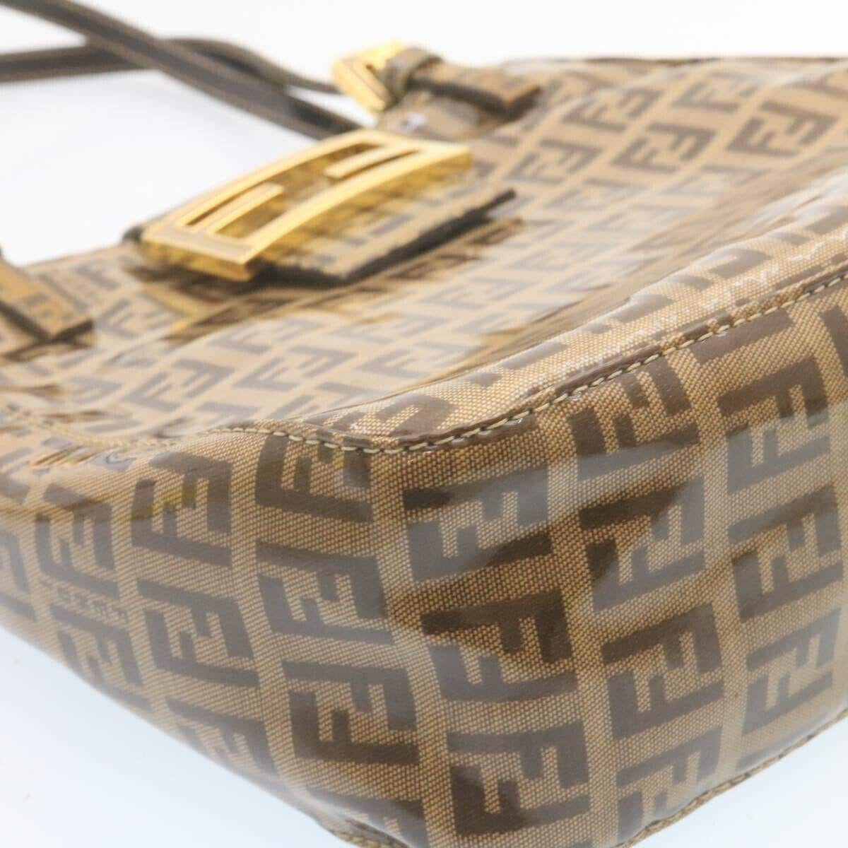 Vintage Fendi Zucchino Shoulder Bag