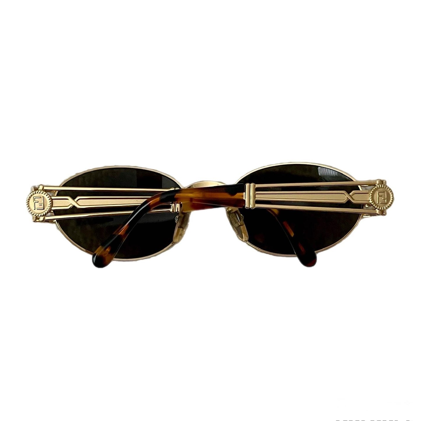 Vintage Fendi Gold Rim Sunglasses