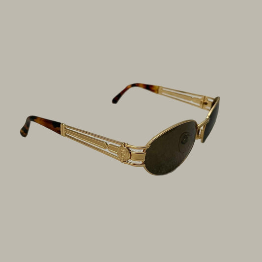 Vintage Fendi Gold Rim Sunglasses