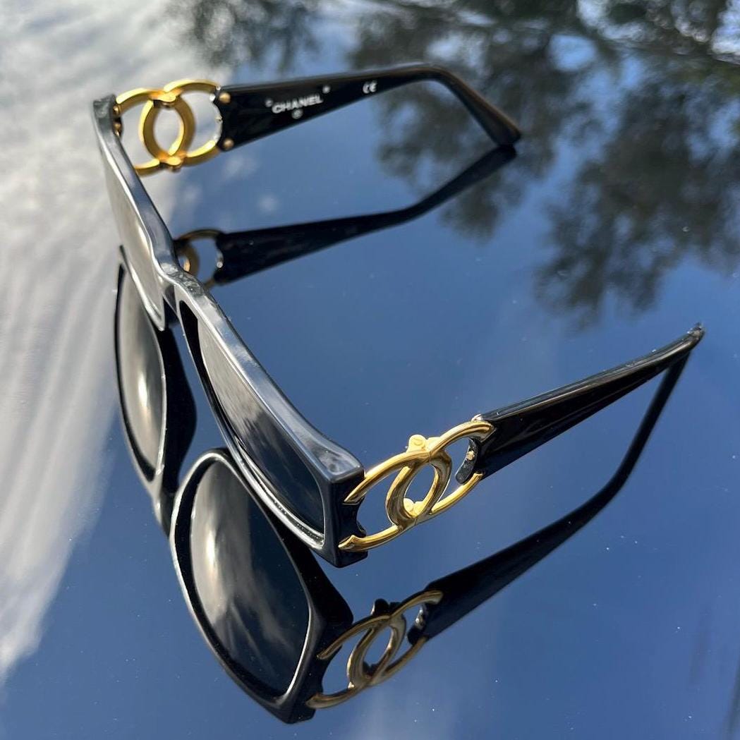 Vintage Chanel CC Sunglasses