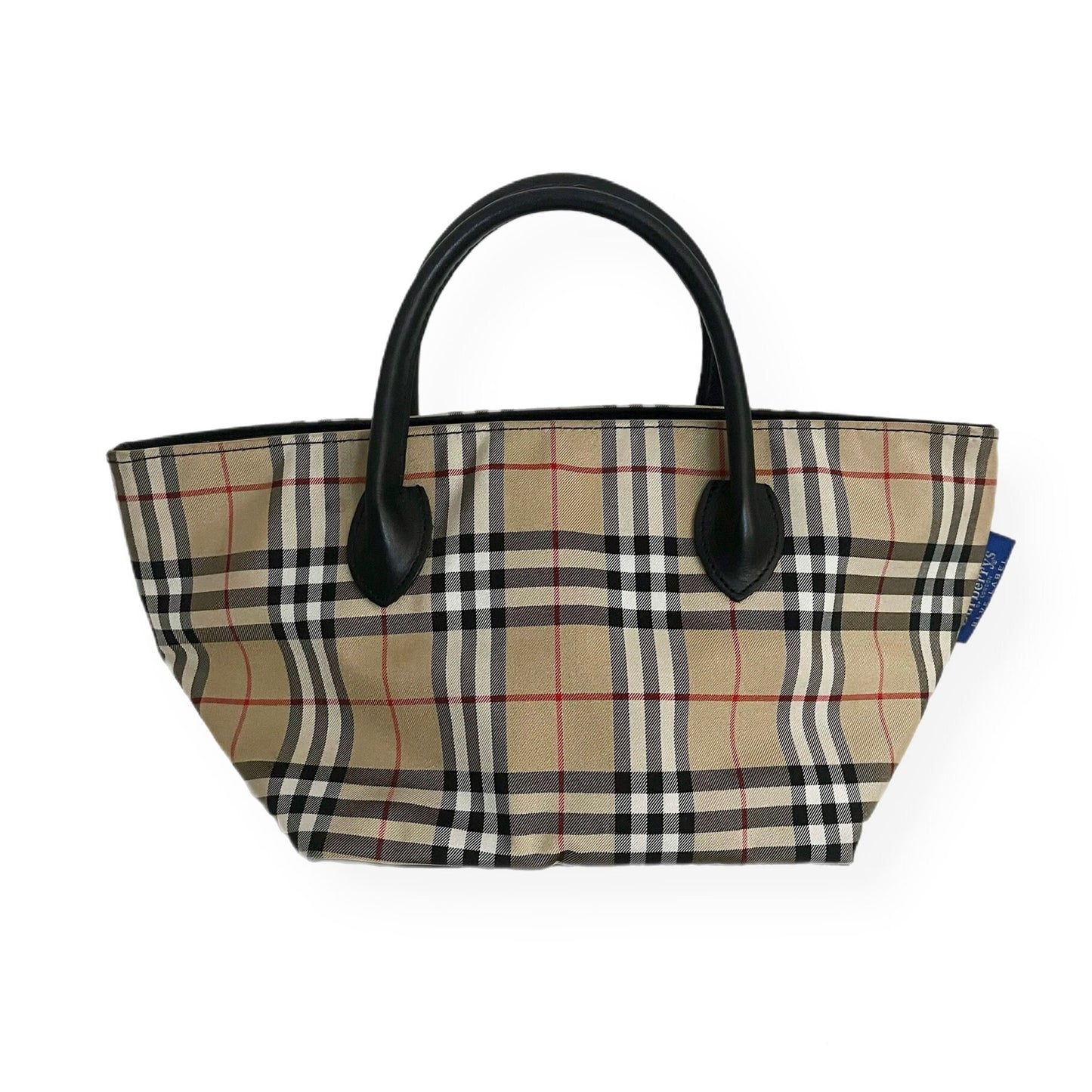 Vintage Burberry Nova Check Mini Tote