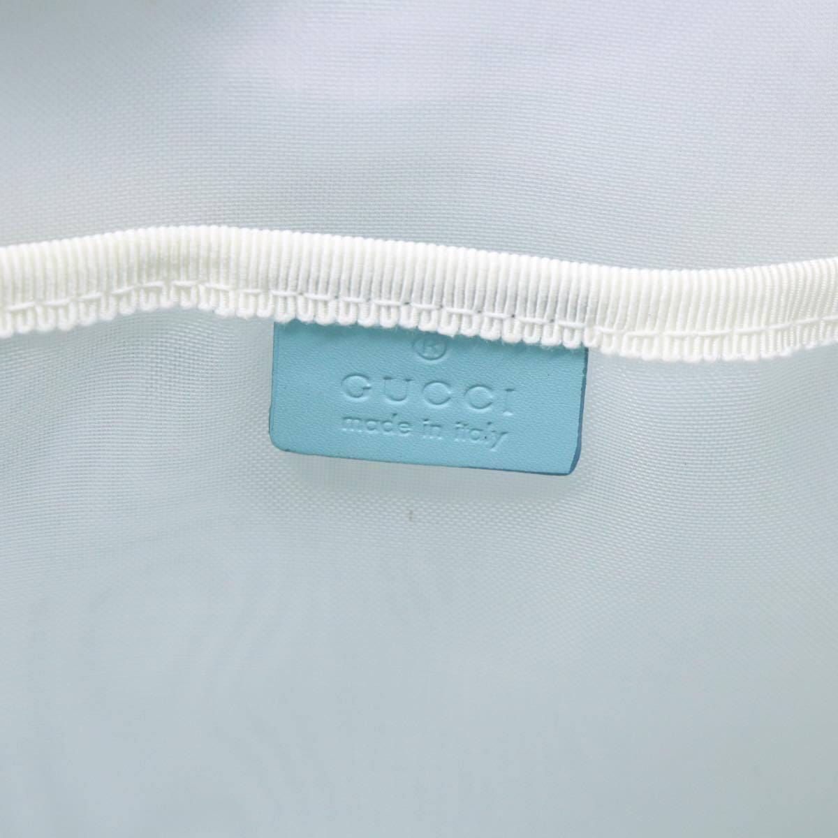 Vintage Gucci Baby Blue GG Monogam Tote Bag