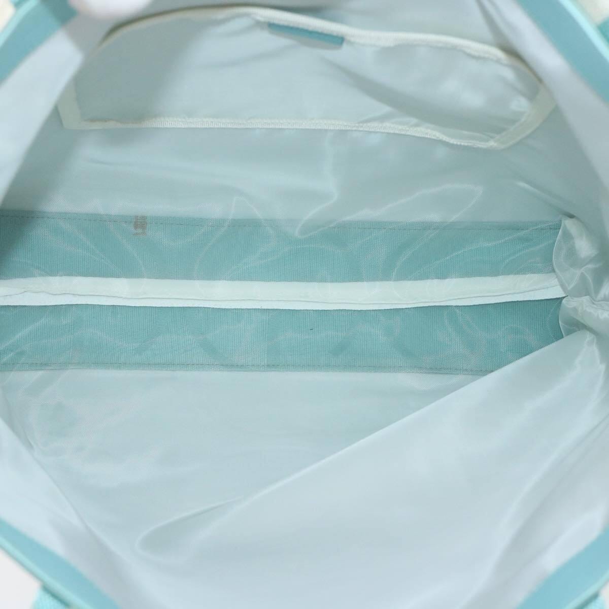 Vintage Gucci Baby Blue GG Monogam Tote Bag