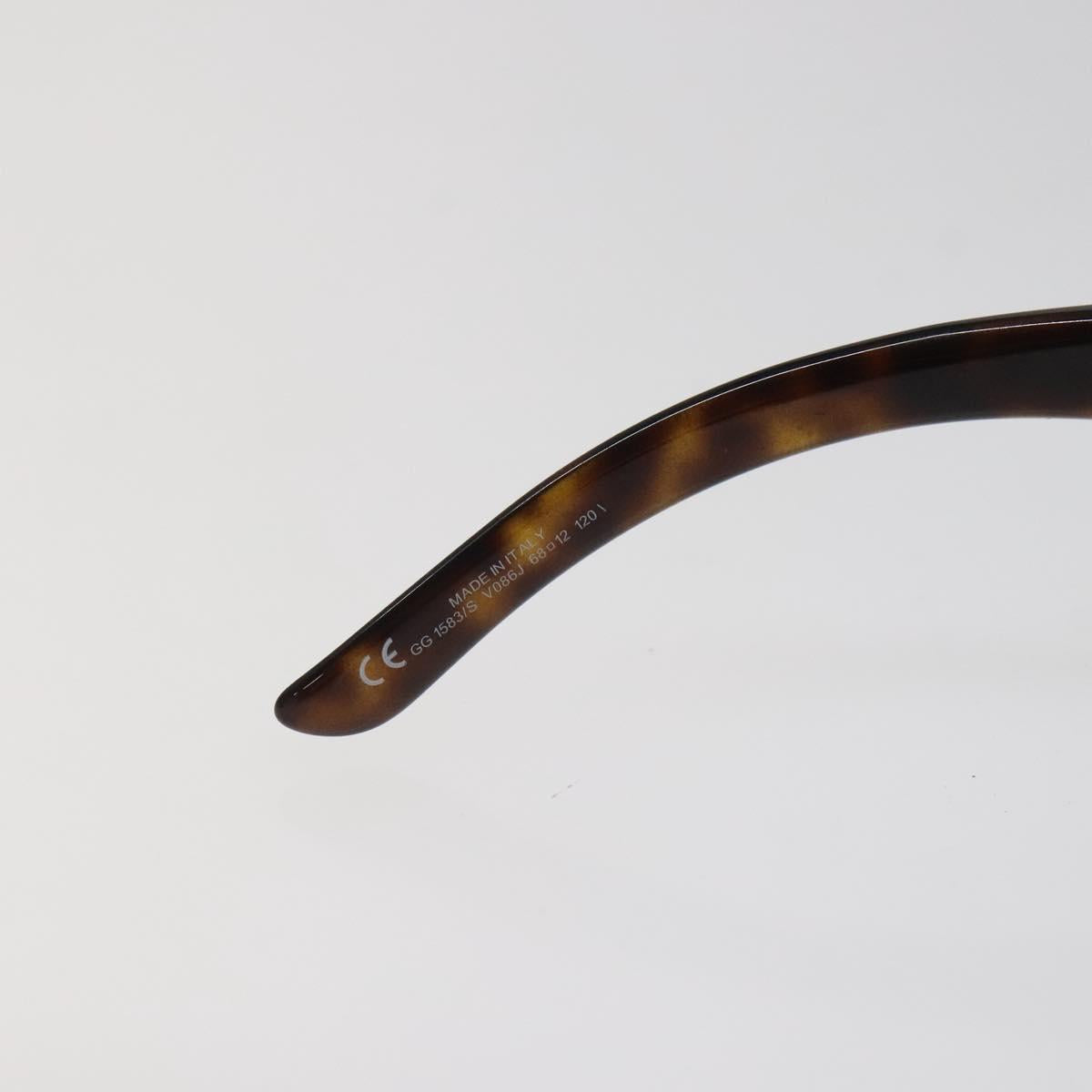 Vintage Gucci Brown Tortoise Sunglasses