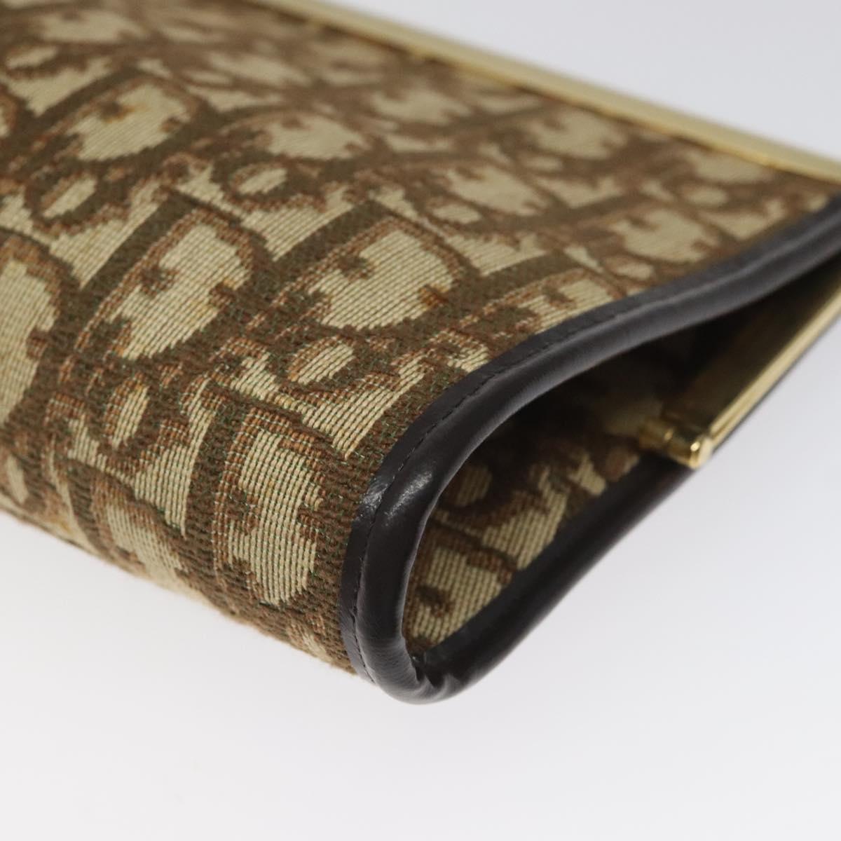 Vintage Christian Dior Trotter Monogram Clutch Purse
