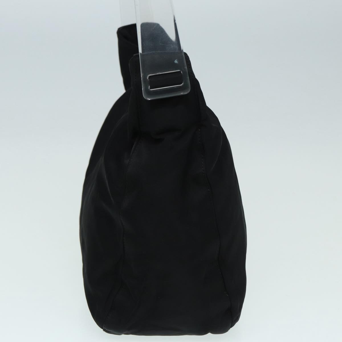 Vintage 90's Prada Nylon Tessuto Clear Acrylic Shoulder Bag